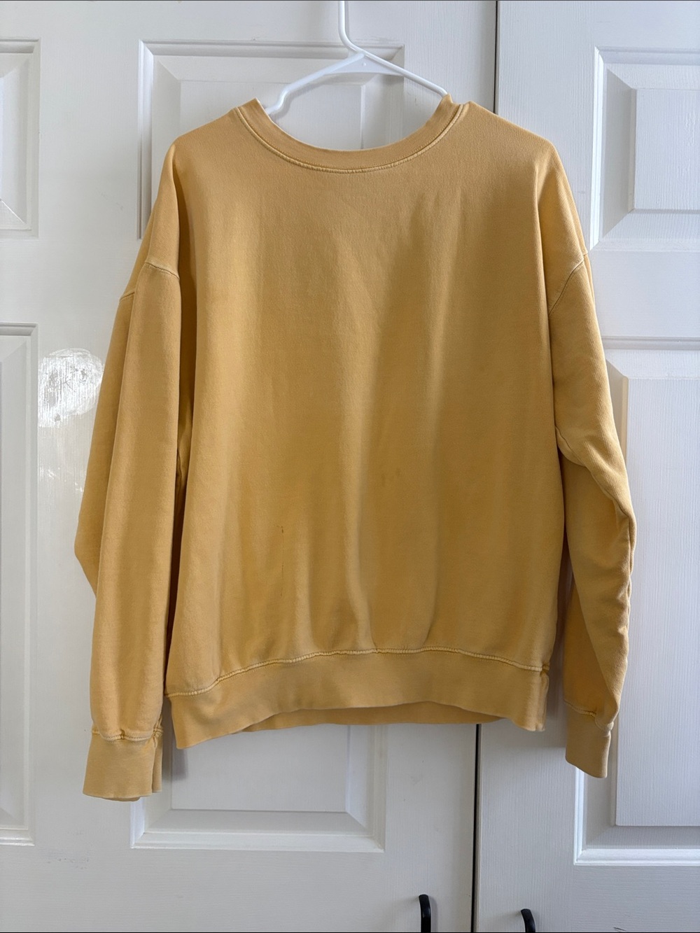 Everyday Crewneck Sweatshirt in Mustard Yellow